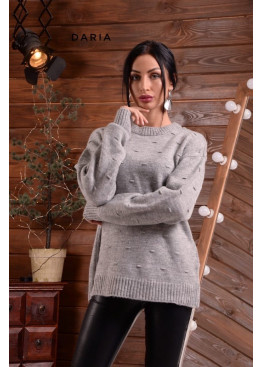 Женский свитер свободного кроя